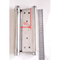 Петля для тяжёлых дверей  "барная 176 мм ". Маятниковая. Нагрузка  65 кг / пара