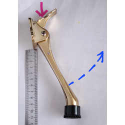 Фиксатор двери " 115мм" . С педалью.Цвет любой