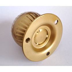 Ручка "Шар" d 60мм (основание 70мм) Односторонняя "золотистая" 1 шт