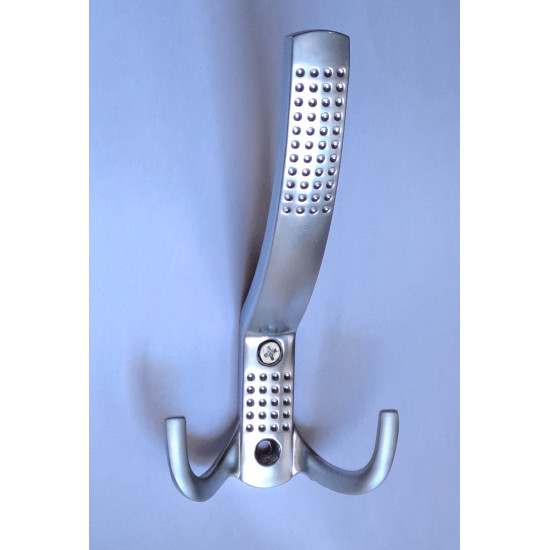 Крючок 3-х рожковый "модерн" ( сталь сатин )Усиленный. Поштучно.