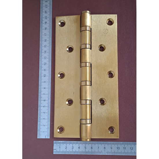 Петля 200 мм карта 44мм "состаренная латунь " без /нак