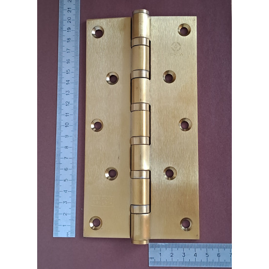 Петля 200 мм карта 44мм "состаренная латунь " без /нак