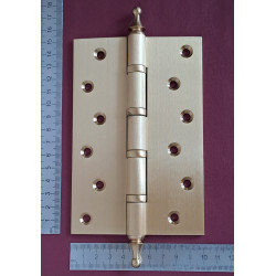 Петля 150 мм карта 42мм "матовый золотистый" с/нак