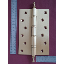 Петля 150 мм карта 42мм "матовый золотистый" с/нак