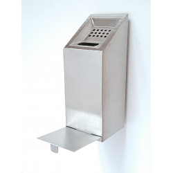 Пепельница 3 DR do настенная 10*10*26 см С выдвигающимся дном 1шт