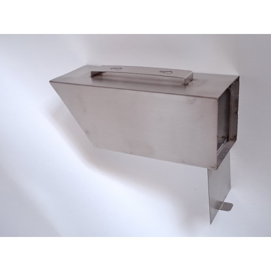 Пепельница 3 DR do настенная 10*10*26 см С выдвигающимся дном 1шт