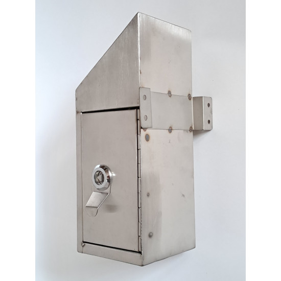 Пепельница 4 USH dv настенная 10*10*26 см С торцевой дверцей .1шт