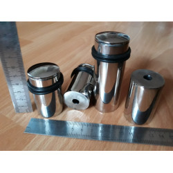 Ограничитель тяжёлой двери "Столбик " диаметром 32мм Сталь . Высота любая УД-П180/32-Цн