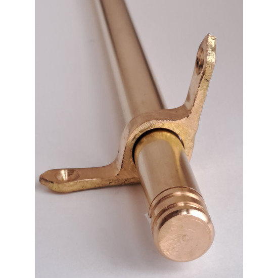 Ковродержатель латунный " PTL " 1 метр Трубка d 16 мм С наконечниками