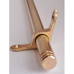 Ковродержатель латунный " PTL " 1 метр Трубка d 16 мм С наконечниками