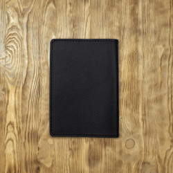 Обложка на паспорт комбинированная "Лягушка в очках"