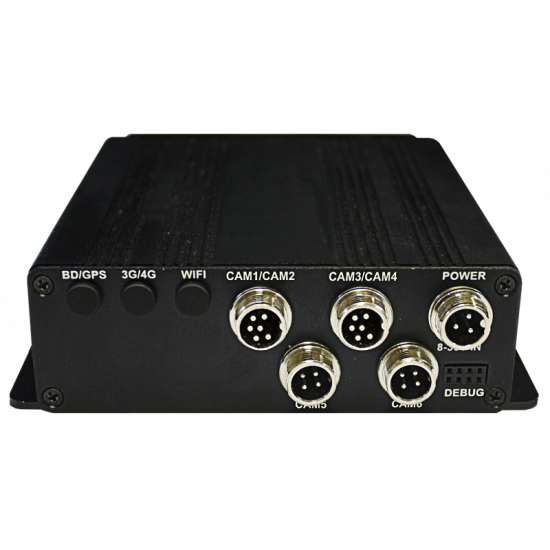 6-канальный авторегистратор с записью на SD карту SC-406