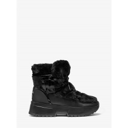 Cassia Faux Fur and Leather Boot Cassia Faux Fur and Leather Boot