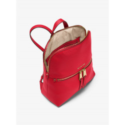 Rhea Medium Slim Leather Backpack Rhea Medium Slim Leather Backpack