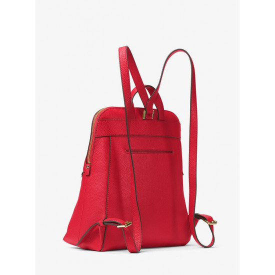 Rhea Medium Slim Leather Backpack
