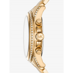 Oversized Blair Pavé Gold-Tone Watch Oversized Blair Pavé Gold-Tone Watch